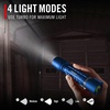 image:imageCoast XP11R 2600 Lumen USBC Rechargeable LED Flashlight with Slide Focusand Pure Beam Focusing Optic 4 Light Modes BlackBlue